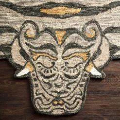 Loloi Rugs New Feroz Silver Tiger Rug By Justina Blakeney® X Loloi 8 Loloi Rugs New Feroz Silver Tiger Rug By Justina Blakeney® X Loloi