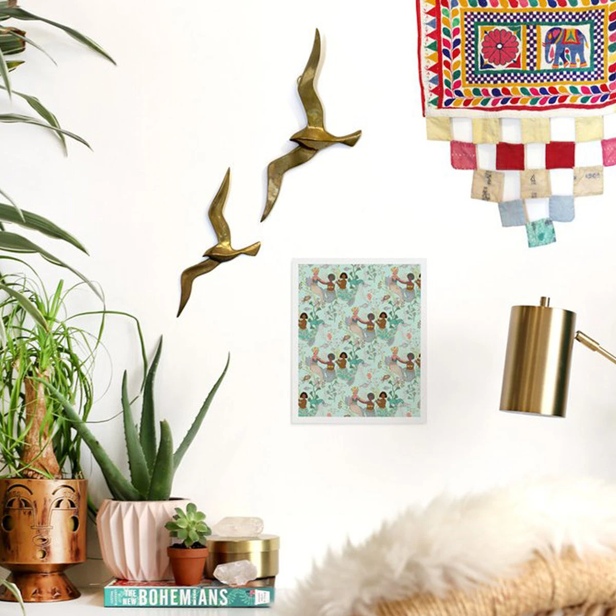 Justina Blakeney® Mint Mermaid Music Art Print By Justina Blakeney™ All Gifts 6 Justina Blakeney® Mint Mermaid Music Art Print By Justina Blakeney™ All Gifts