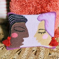 Peking Duet Hook Pillow By Jungalow® Hook Pillows 8 Peking Duet Hook Pillow By Jungalow® Hook Pillows