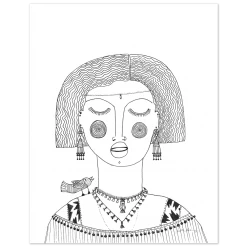 Deals Jungalow Store 31 Justina Blakeney® Oona Art Print By Justina Blakeney™