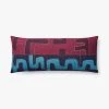 Loloi Rugs All Pillows Purple Stitched Lumbar Pillow By Justina Blakeney® X Loloi 2 Loloi Rugs All Pillows Purple Stitched Lumbar Pillow By Justina Blakeney® X Loloi