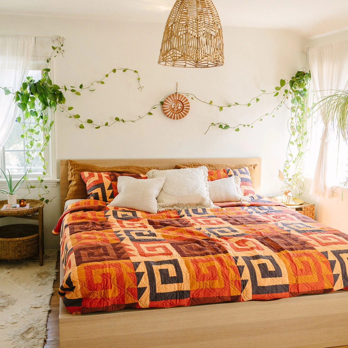 Peking Ari Quilt Set By Jungalow® 8 Peking Ari Quilt Set By Jungalow®