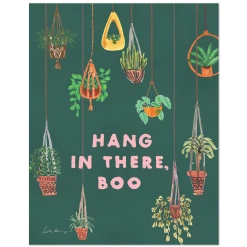Deals Jungalow Store 25 Justina Blakeney® Hang In There Boo Art Print By Justina Blakeney™ Shop All Int'l