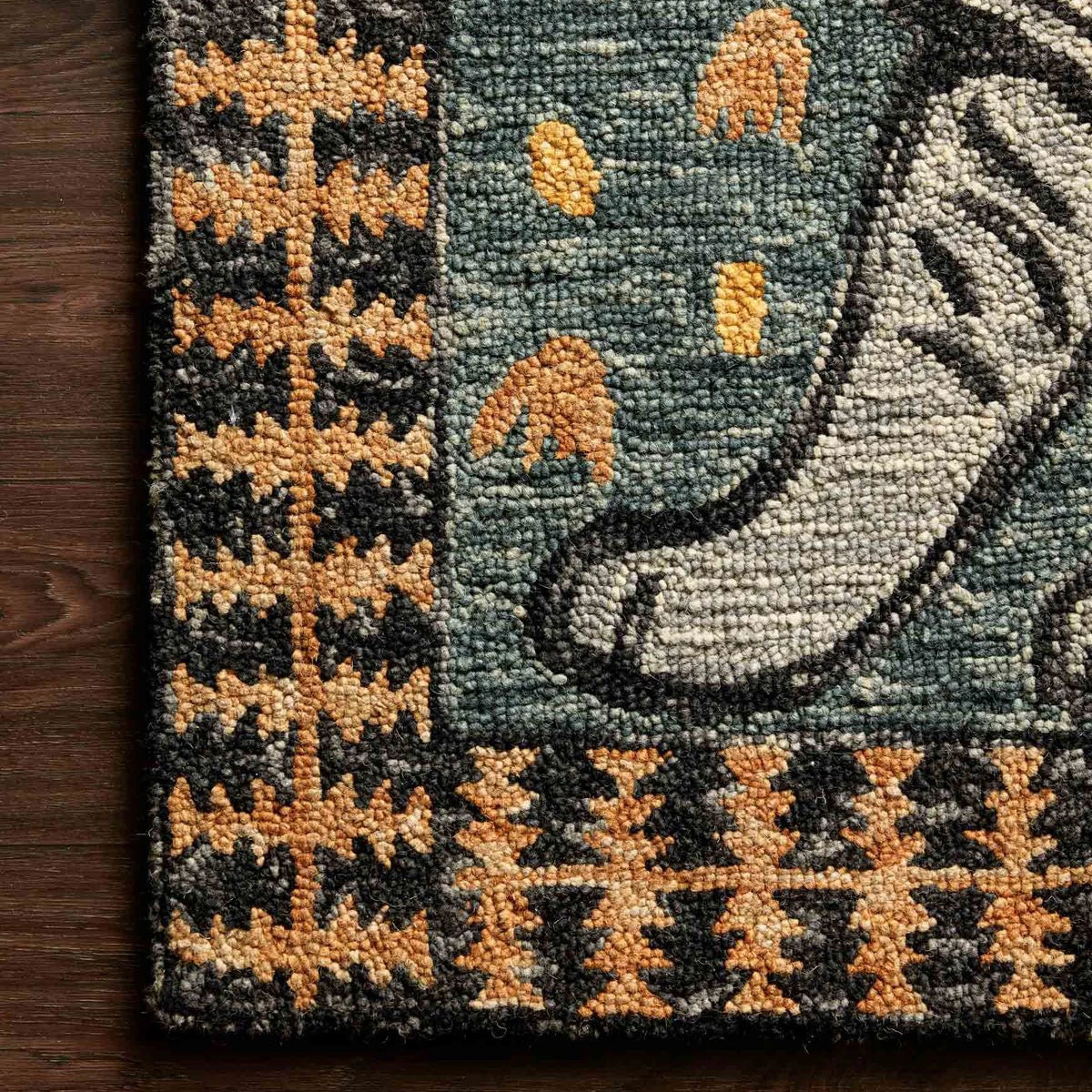 Loloi Rugs Tigress Teal Rug By Justina Blakeney® X Loloi All Rugs 6 Loloi Rugs Tigress Teal Rug By Justina Blakeney® X Loloi All Rugs