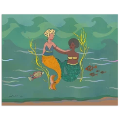 Justina Blakeney® When Sh*t Gets Deep, I Got You Art Print By Justina Blakeney™