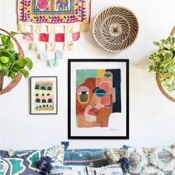 Justina Blakeney® Gifts $100-$250 Face 2 Art Print By Justina Blakeney™ 10 Justina Blakeney® Gifts $100-$250 Face 2 Art Print By Justina Blakeney™