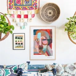 Justina Blakeney® Face 3 Art Print By Justina Blakeney™ Gifts $100-$250 11 Justina Blakeney® Face 3 Art Print By Justina Blakeney™ Gifts $100-$250