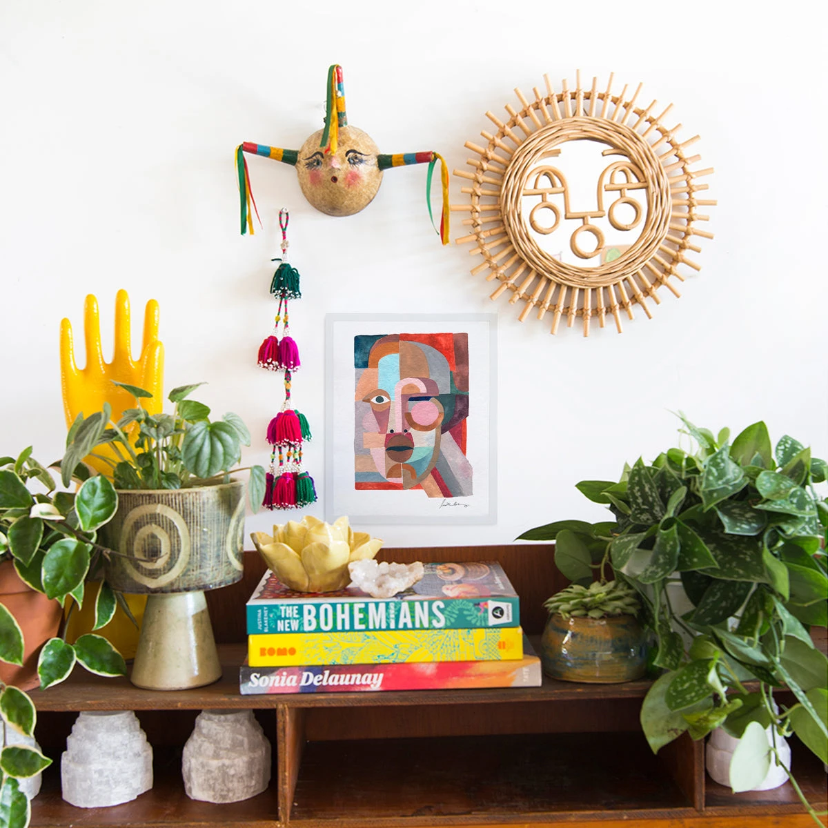 Justina Blakeney® Face 3 Art Print By Justina Blakeney™ Gifts $100-$250 8 Justina Blakeney® Face 3 Art Print By Justina Blakeney™ Gifts $100-$250