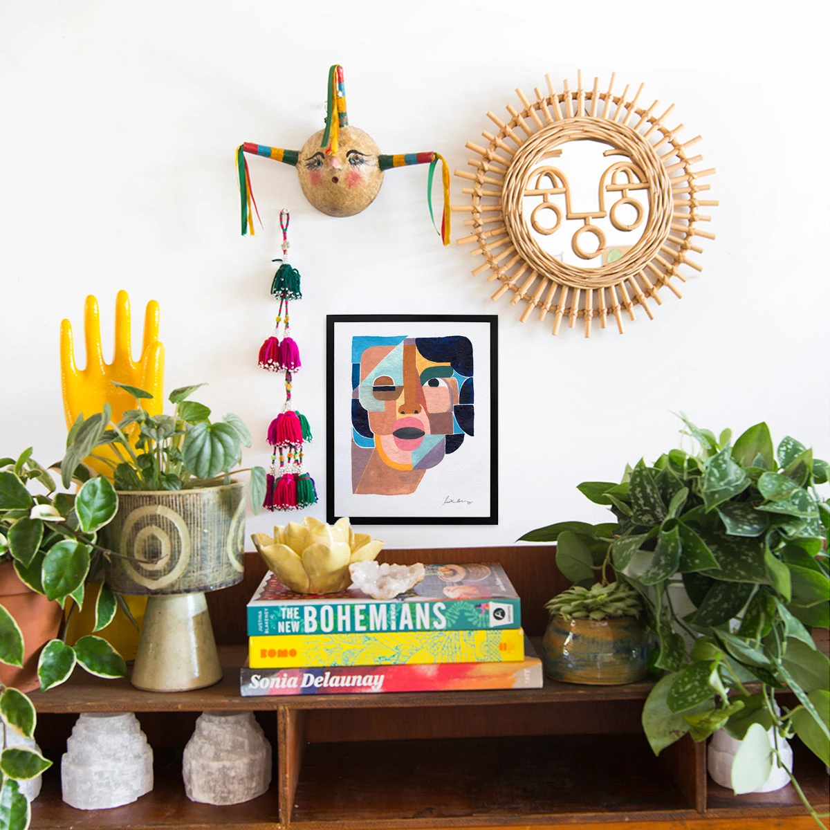 Justina Blakeney® Gifts $100-$250 Face 4 Art Print By Justina Blakeney™ 7 Justina Blakeney® Gifts $100-$250 Face 4 Art Print By Justina Blakeney™