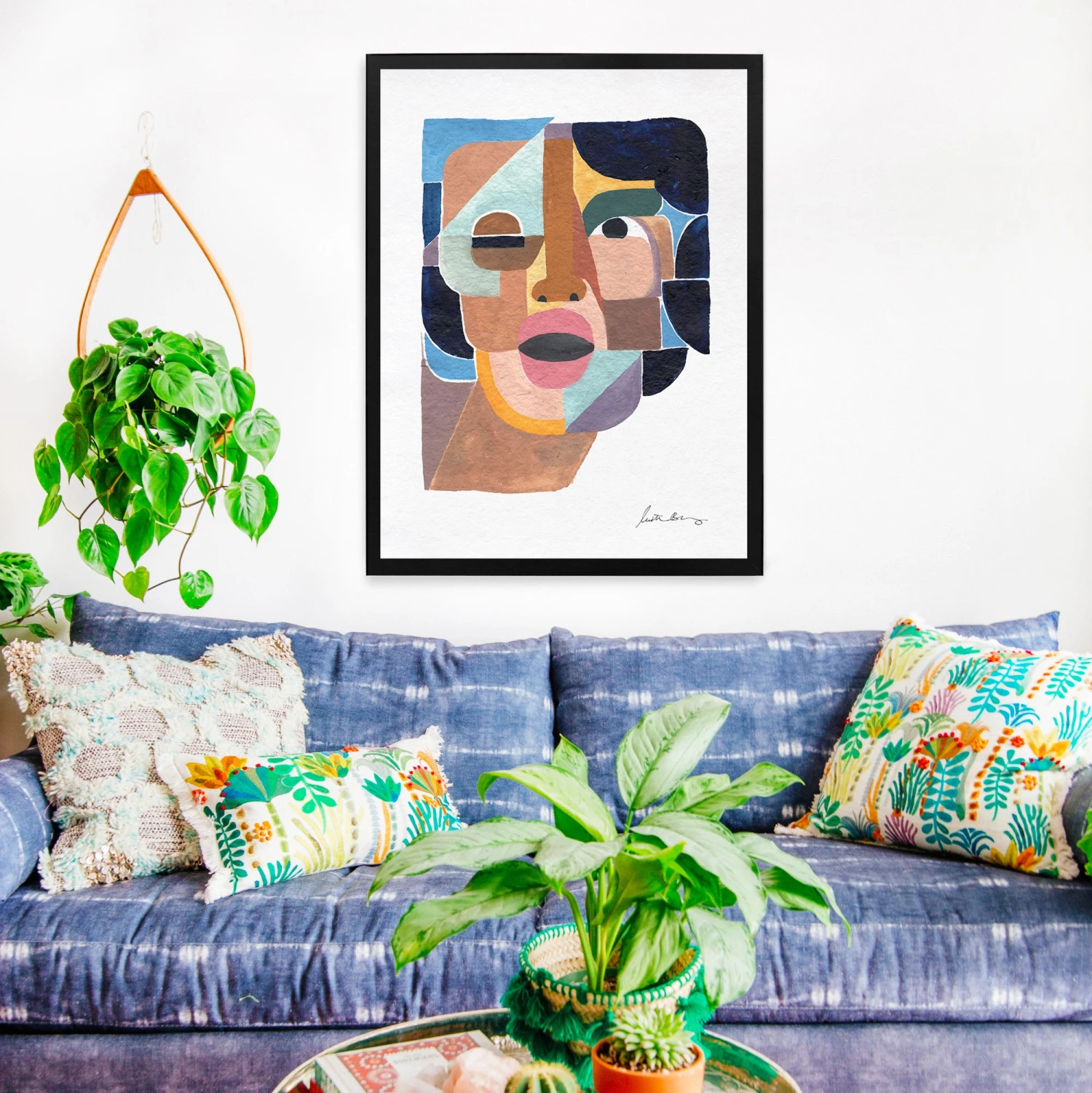 Justina Blakeney® Gifts $100-$250 Face 4 Art Print By Justina Blakeney™ 5 Justina Blakeney® Gifts $100-$250 Face 4 Art Print By Justina Blakeney™
