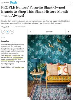 Jungalow® Aja Wallpaper In Teal By Justina Blakeney® - Surestrip