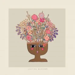 Justina Blakeney® All Gifts Flower Thinker 1 Art Print By Justina Blakeney™