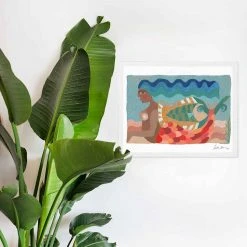 Justina Blakeney® Gifts $100-$250 In The Waves Art Print By Justina Blakeney™