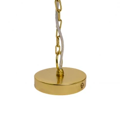 Jungalow® Almada Scalloped Pendant In Blush Justina Blakeney™