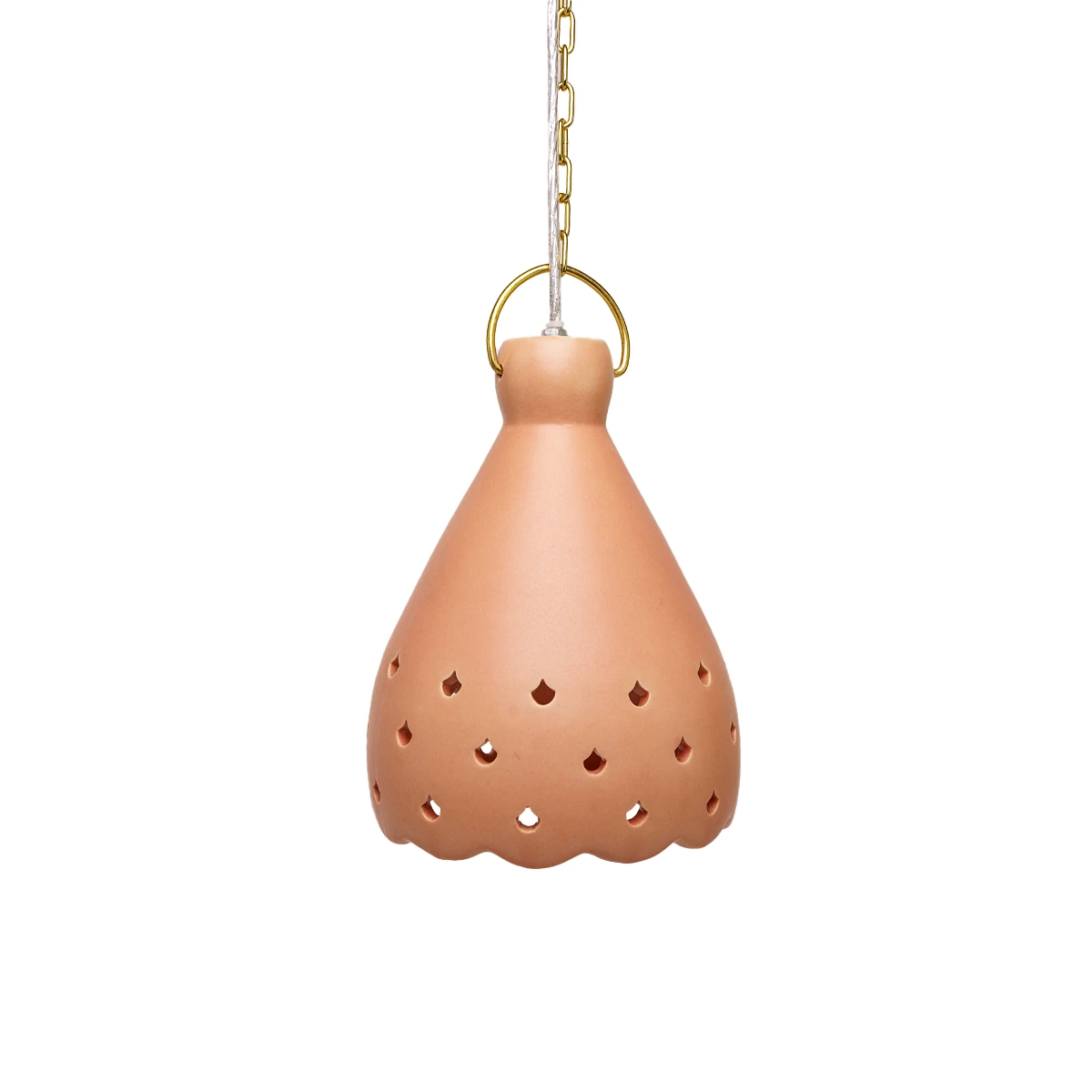 Jungalow® Almada Scalloped Pendant In Blush Justina Blakeney™ 3 Jungalow® Almada Scalloped Pendant In Blush Justina Blakeney™