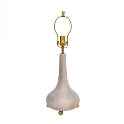 Jungalow® All Lighting Eytan Table Lamp Base In Grey Wash By Like A Lion™