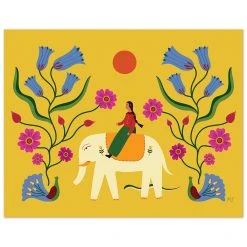 Jungle Safari Art Print By Maheswari Janarthanan Kids
