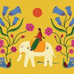 Jungle Safari Art Print By Maheswari Janarthanan Kids