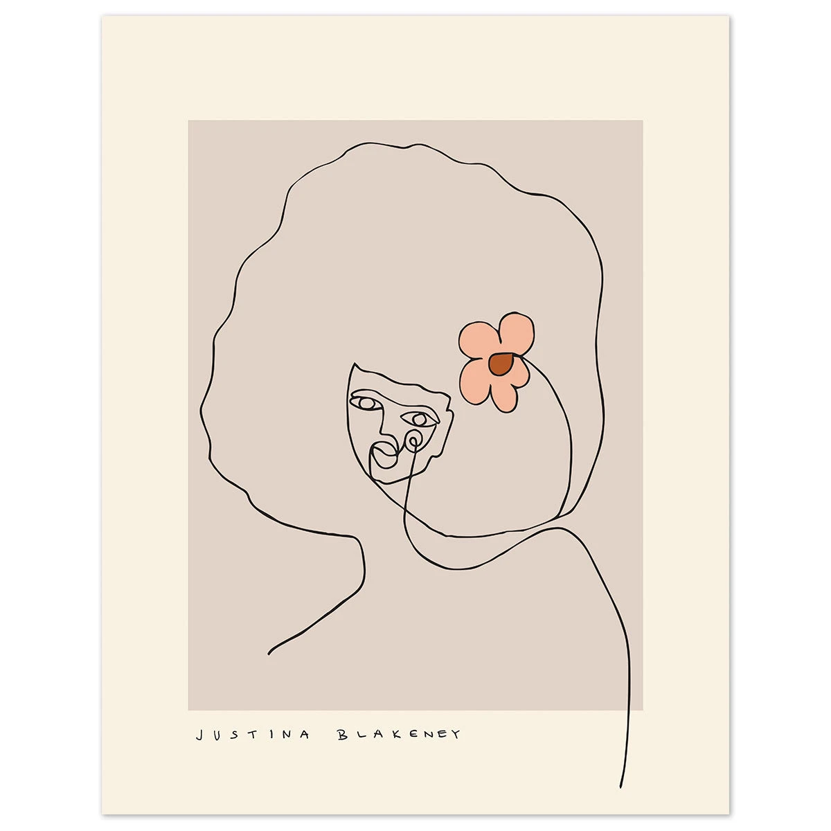 Justina Blakeney® Nadia Art Print By Justina Blakeney™ 5 Justina Blakeney® Nadia Art Print By Justina Blakeney™
