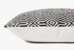 Loloi Rugs Outdoor Pillows Black Patterned Outdoor Pillow 7 Loloi Rugs Outdoor Pillows Black Patterned Outdoor Pillow