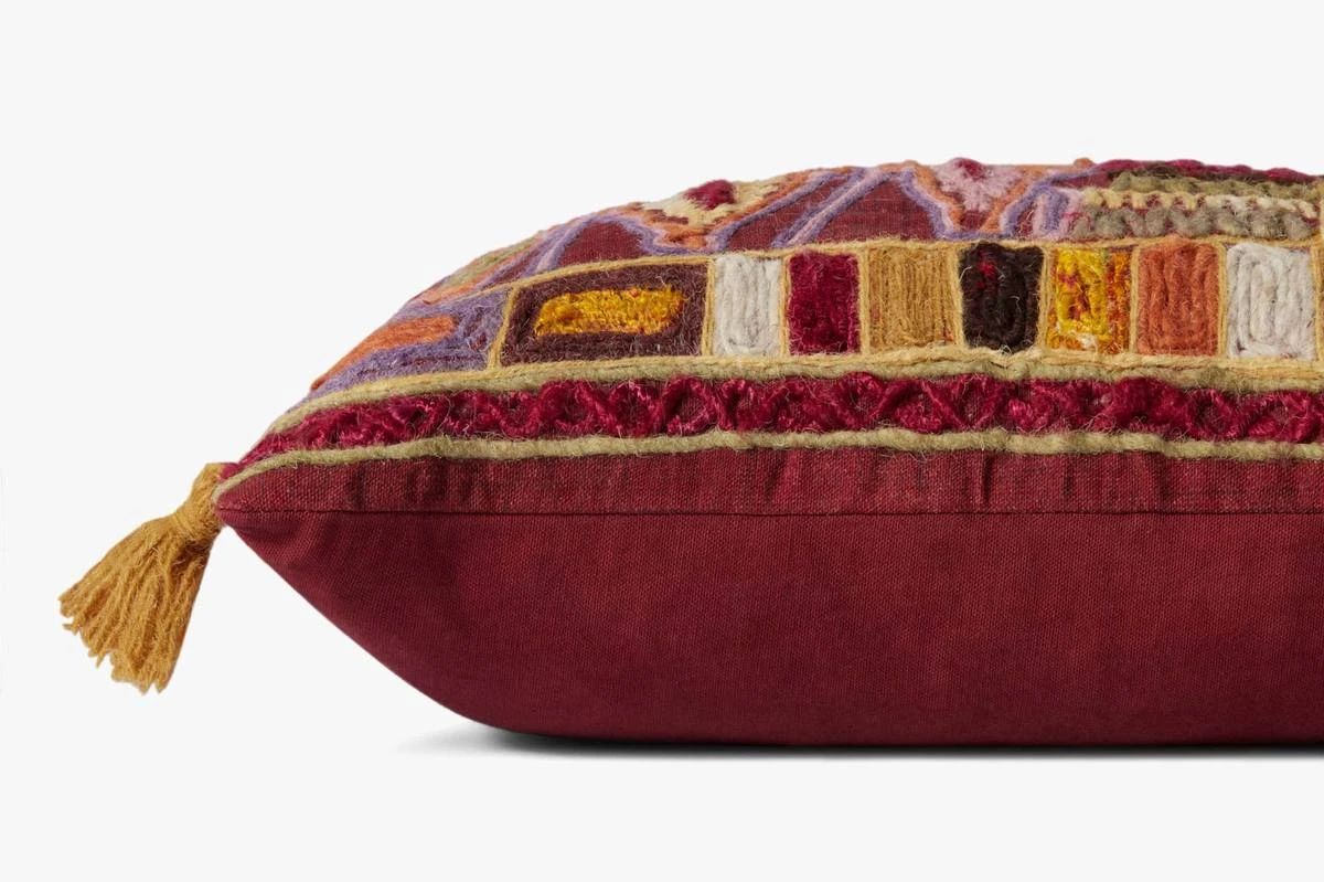 Loloi Rugs All Pillows Sunset Fiesta Lumbar Pillow 5 Loloi Rugs All Pillows Sunset Fiesta Lumbar Pillow