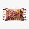 Loloi Rugs All Pillows Sunset Fiesta Lumbar Pillow