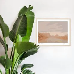 Peachy Wasteland Art Print By Chloe Purpero Johnson 8 Peachy Wasteland Art Print By Chloe Purpero Johnson