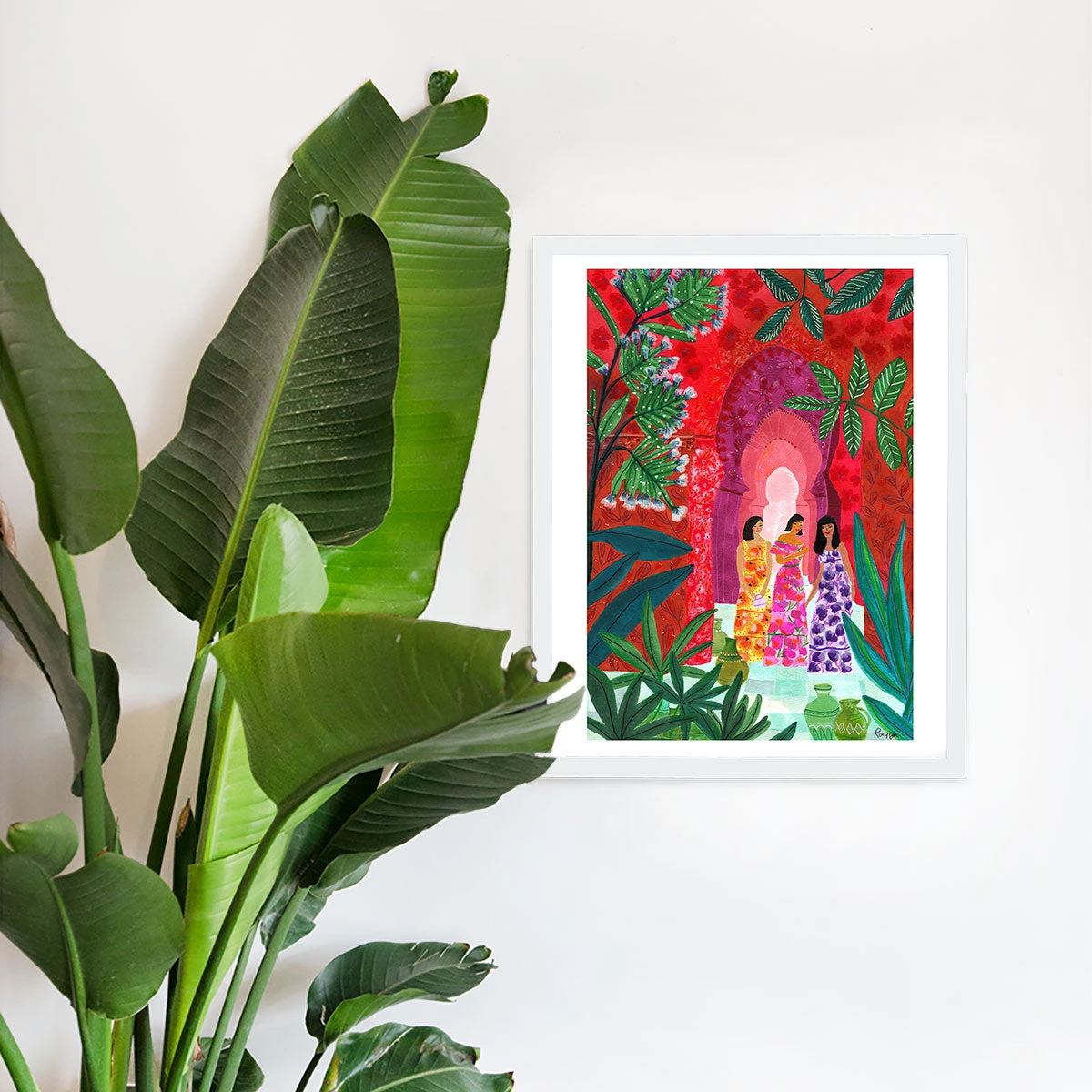 Gifts $100-$250 Red City Art Print By Roeqiya Fris 4 Gifts $100-$250 Red City Art Print By Roeqiya Fris