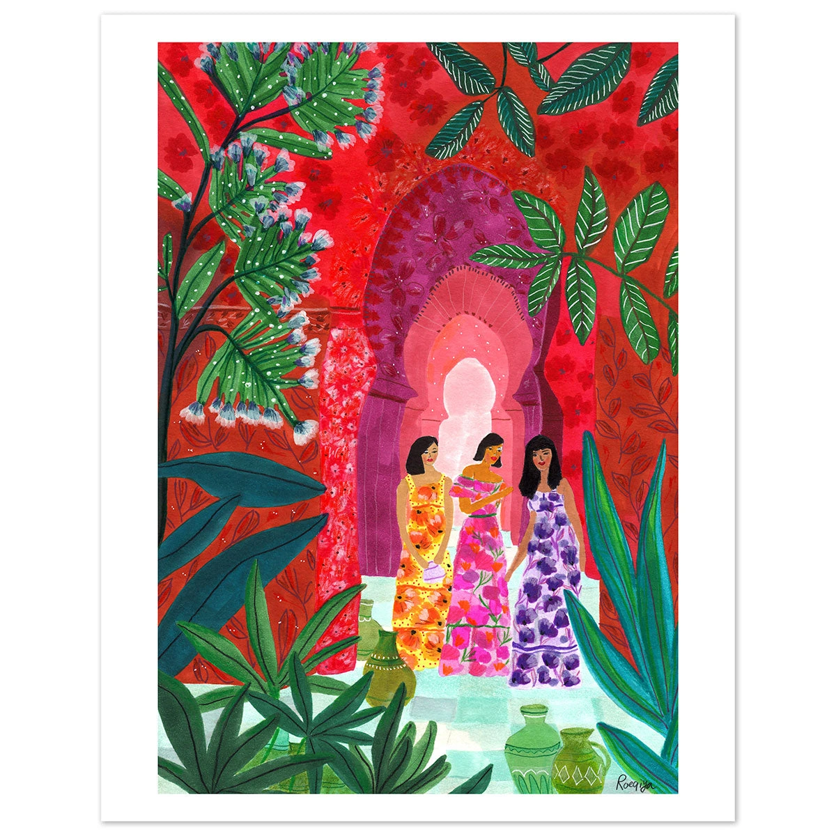 Gifts $100-$250 Red City Art Print By Roeqiya Fris 5 Gifts $100-$250 Red City Art Print By Roeqiya Fris