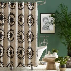 Peking Soleil Shower Curtain By Jungalow™ Shower Curtains