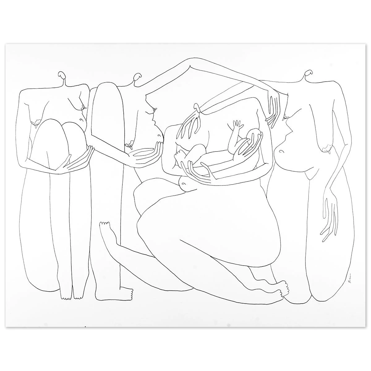 Gifts $100-$250 Undivided Art Print By Reneesha Mccoy 5 Gifts $100-$250 Undivided Art Print By Reneesha Mccoy