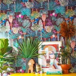 Jungalow® Peel + Stick Phoenix Wallpaper In Vino By Justina Blakeney®