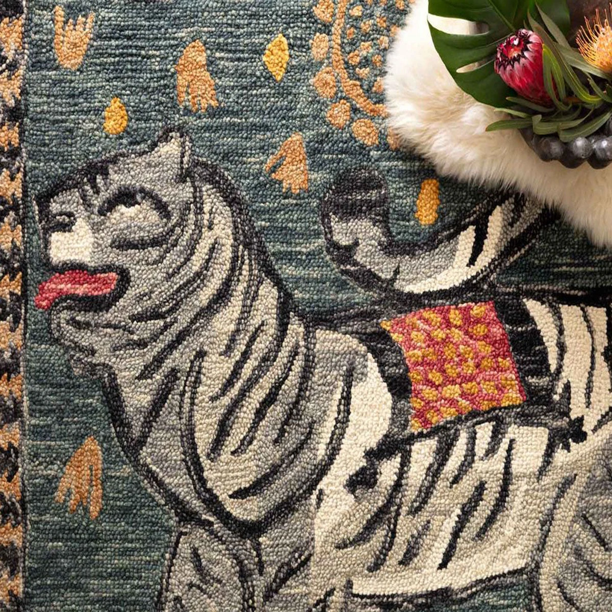 Loloi Rugs Tigress Teal Rug By Justina Blakeney® X Loloi All Rugs 5 Loloi Rugs Tigress Teal Rug By Justina Blakeney® X Loloi All Rugs