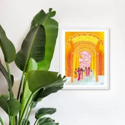 Yellow Arch Art Print By Roeqiya Fris Gifts $100-$250 7 Yellow Arch Art Print By Roeqiya Fris Gifts $100-$250