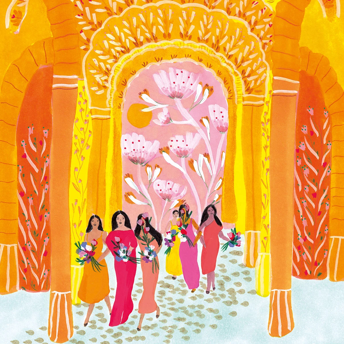 Yellow Arch Art Print By Roeqiya Fris Gifts $100-$250 3 Yellow Arch Art Print By Roeqiya Fris Gifts $100-$250