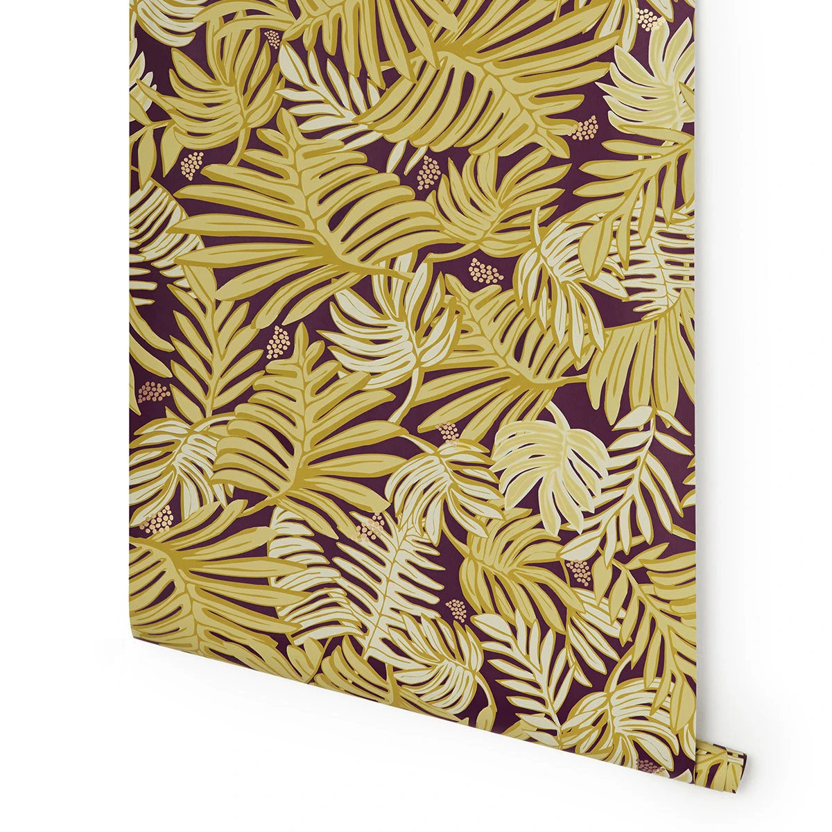 Jungalow Aja Wallpaper In Aubergine By Justina Blakeney® 6 Jungalow Aja Wallpaper In Aubergine By Justina Blakeney®