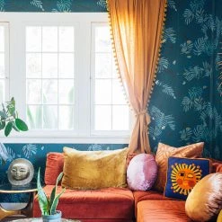 Deals Jungalow Store 13 Jungalow® Aja Wallpaper In Teal By Justina Blakeney® - Surestrip