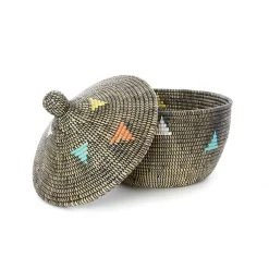 Swahili African Modern Triangle Basket Organization