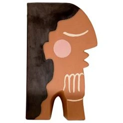 Jungalow® Planters Face Bookend Vase By Justina Blakeney™ 18 Jungalow® Planters Face Bookend Vase By Justina Blakeney™