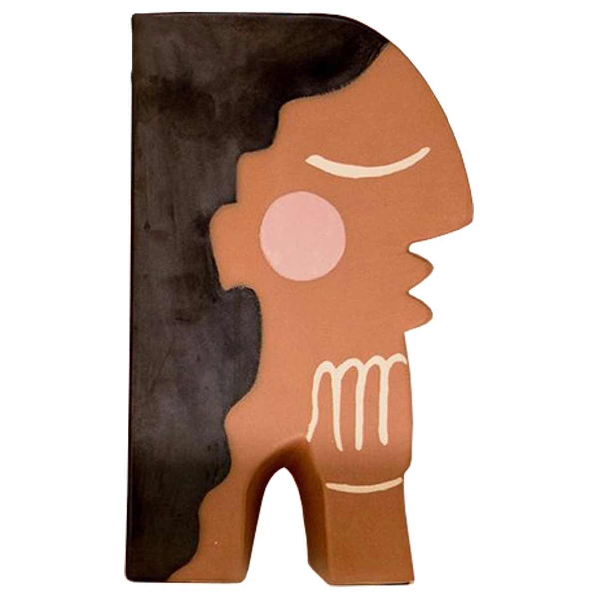 Jungalow® Planters Face Bookend Vase By Justina Blakeney™ 10 Jungalow® Planters Face Bookend Vase By Justina Blakeney™