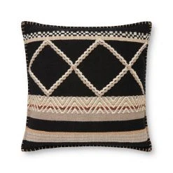 Loloi Rugs Black Mesa Outdoor Pillow