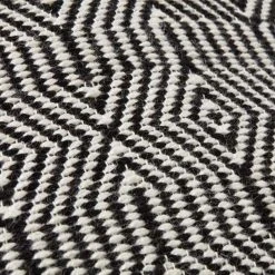 Loloi Rugs Outdoor Pillows Black Patterned Outdoor Pillow