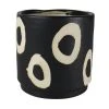HomArt Black + White Ceramic Planter Planters 1 HomArt Black + White Ceramic Planter Planters