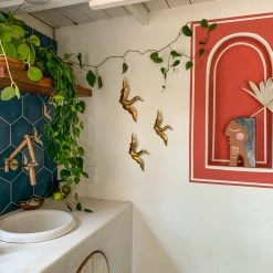 Jungalow® Brass Egret Wall Hanging Set By Justina Blakeney™