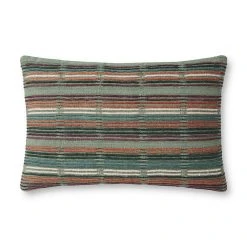 Loloi Rugs Green Cesta Pillow By Justina Blakeney® X Loloi All Pillows