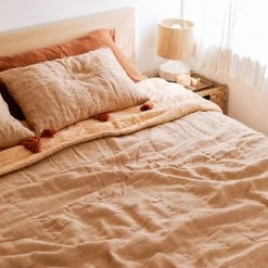 Jungalow® Sol Natural Dyed Quilt In Clay By Like A Lion™ All Décor
