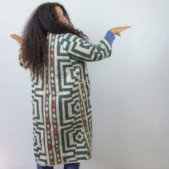 Peking Coats/Robes Hypnotic Quilted Coat By Jungalow®