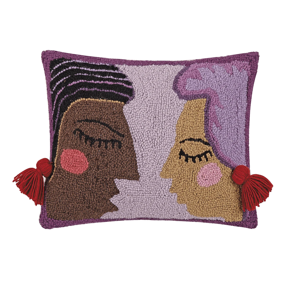 Peking Duet Hook Pillow By Jungalow® Hook Pillows 3 Peking Duet Hook Pillow By Jungalow® Hook Pillows