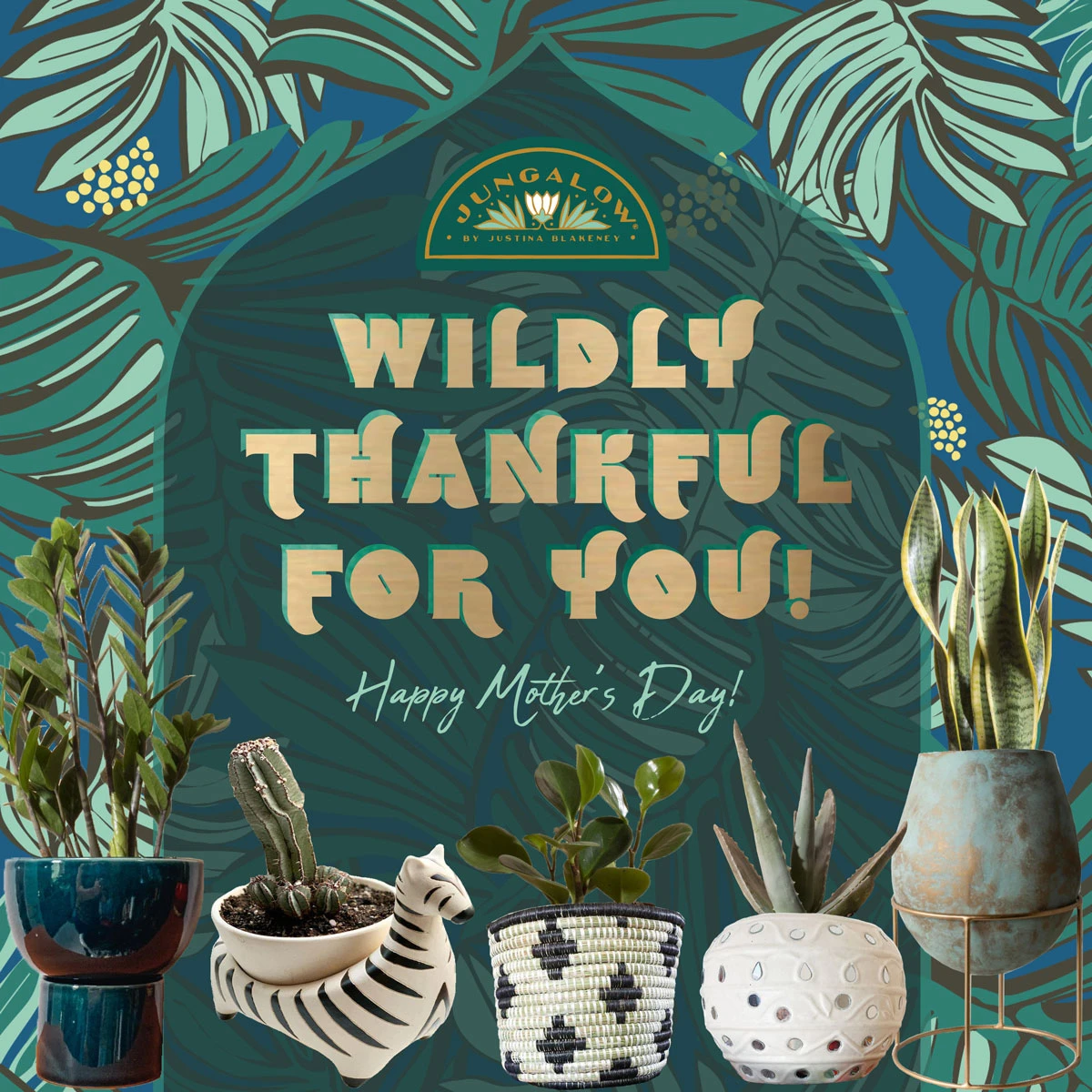 Jungalow Gifts Under $50 E-Gift Card | Mother's Day 3 Jungalow Gifts Under $50 E-Gift Card | Mother's Day