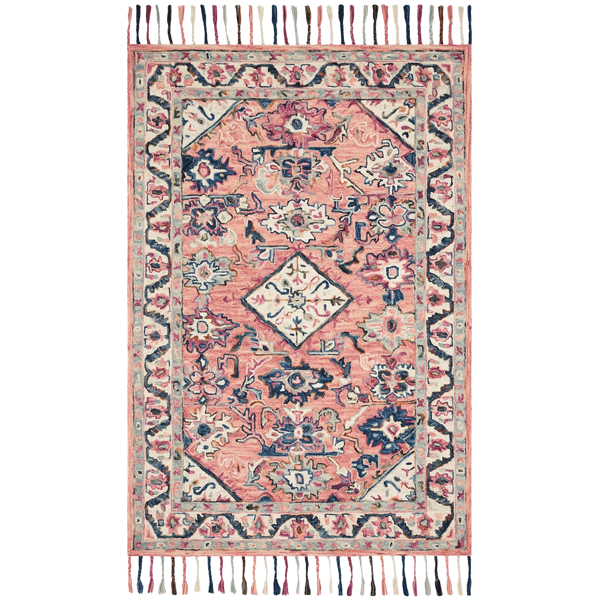 Loloi Rugs All Rugs Elk Pink Rug 3 Loloi Rugs All Rugs Elk Pink Rug